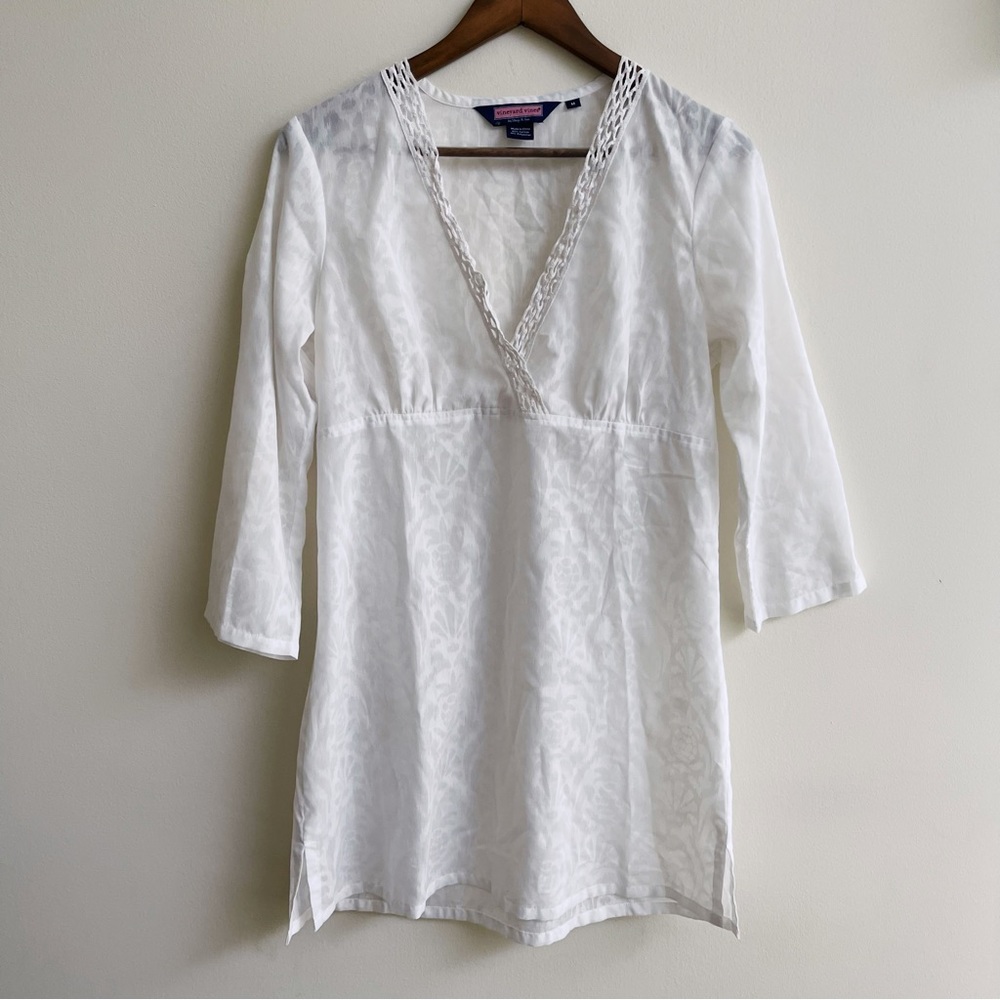 Vineyard Vines V-Neck Tunic - Picture 1 of 10
